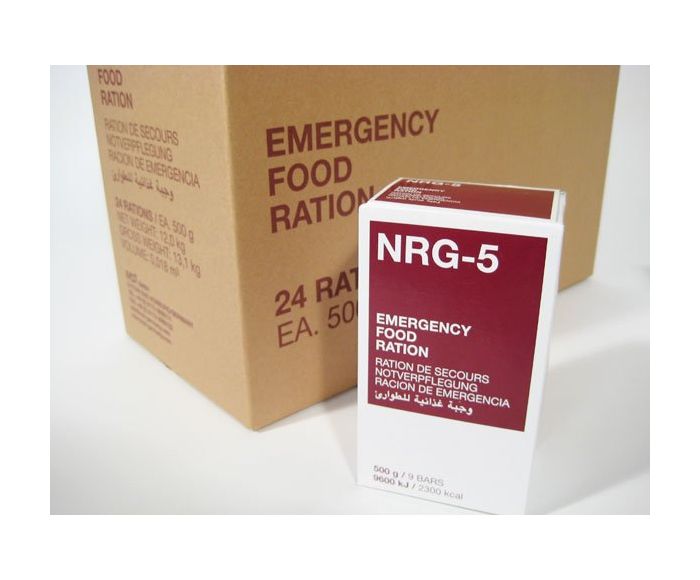 NRG 5 Nourriture D'urgence 24 jours