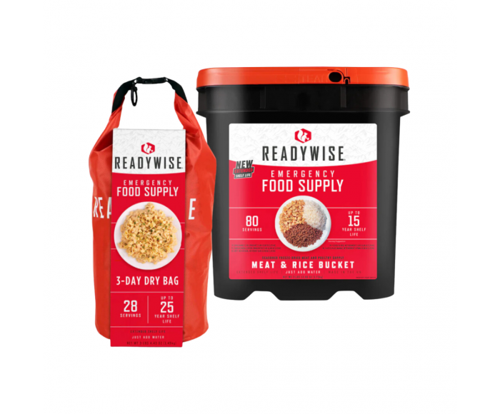 Readywise ration de survie variée 108 portions