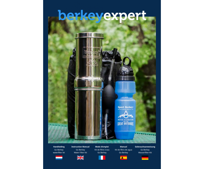 Mode d’emploi Kit de filtre à eau Go Berkey main product photo