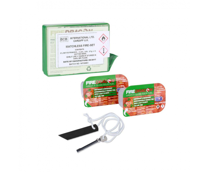 Kit d'allumage de feu - comprenant du coton et des allume-feu main product photo