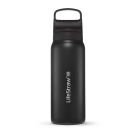 LifeStraw Go 2.0 Stainless Steel Bottle - 1L - Zwart
