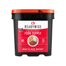 Ration de survie ReadyWise 80 portions à la viande et au riz