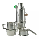 Kelly Kettle Trekker Kit en acier inoxydable