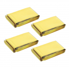 Reddingsdeken 4-PACK (NAVO goedgekeurd)