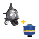 Spasciani TR82 masque facial complet + filtre combiné